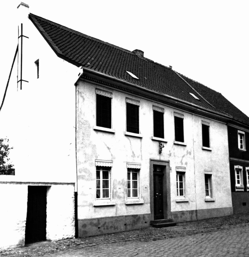 Albert-Steeger-Str. 25 im Jahre 1939 (Quelle: Der Oberbürgermeister, Stadtarchiv Krefeld)