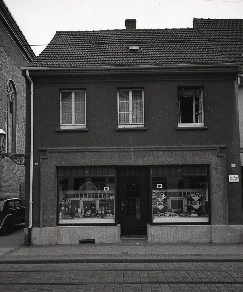 Rheinbabenstr. 129 im Jahre 1939 (Quelle: Der Oberbürgermeister, Stadtarchiv Krefeld)